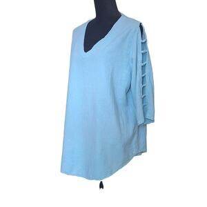 Sea Breeze of California Women’s XL Aqua Top